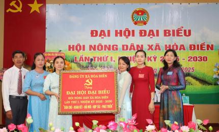 Đại hội đại biểu Hội Nông dân xã Hòa Điền